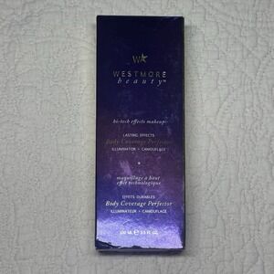 Westmore Beauty Body Coverage Perfector Natural Radiance 3.5 floz Sealed $49